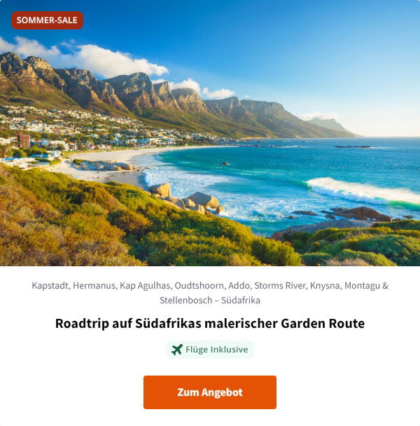 Roadtrip auf Südafrikas malerischer Garden Route