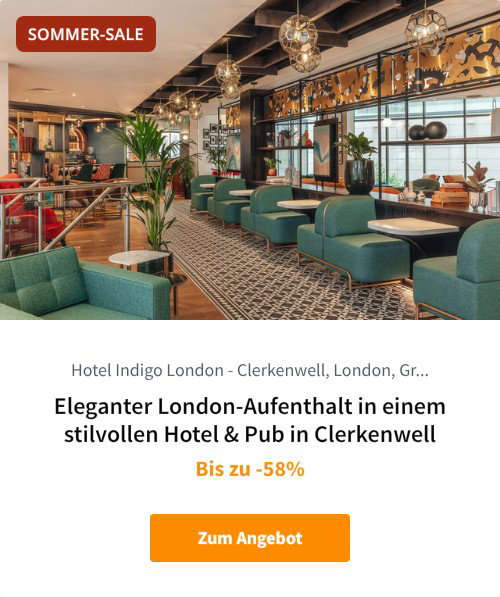 Eleganter London-Aufenthalt in einem stilvollen Hotel &amp; Pub in Clerkenwell