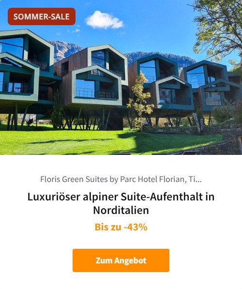 Luxuriöser alpiner Suite-Aufenthalt in Norditalien