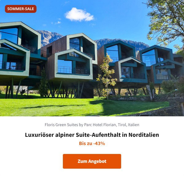 Luxuriöser alpiner Suite-Aufenthalt in Norditalien