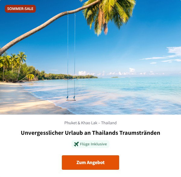 Unvergesslicher Urlaub an Thailands Traumstränden