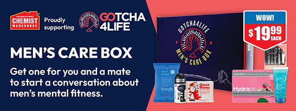 GOTCHA4LIFE Men's Care Box - Online only at $19.99 each