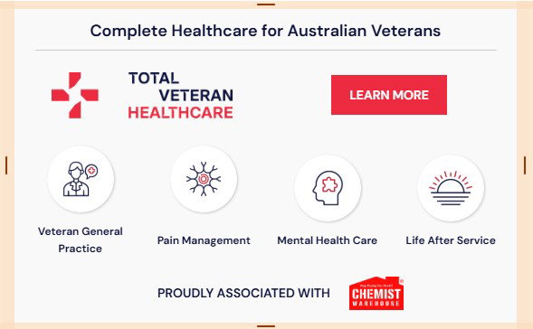 Complete healthcare for Australian Veterans