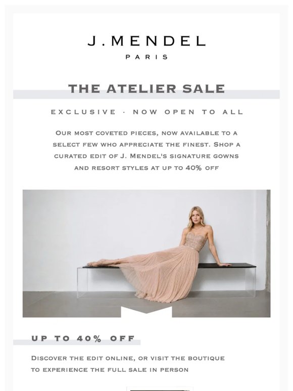 The Atelier Sale