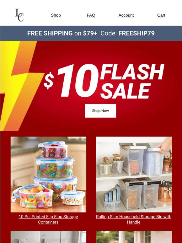 🚨$10 Flash Sale Is LIVE