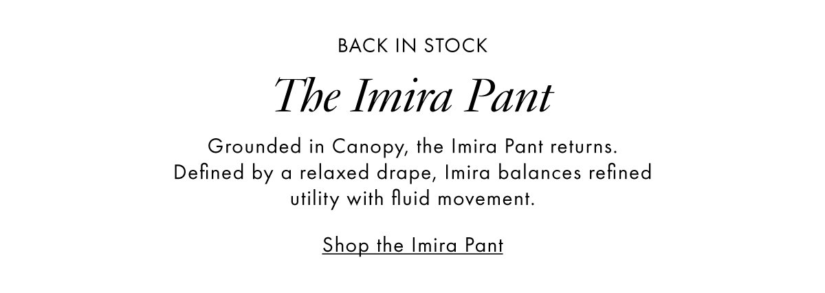 Shop the Imira Pant