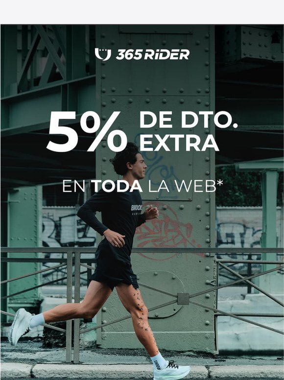SOLO HOY: -5% adicional en TODA la web 🔥
