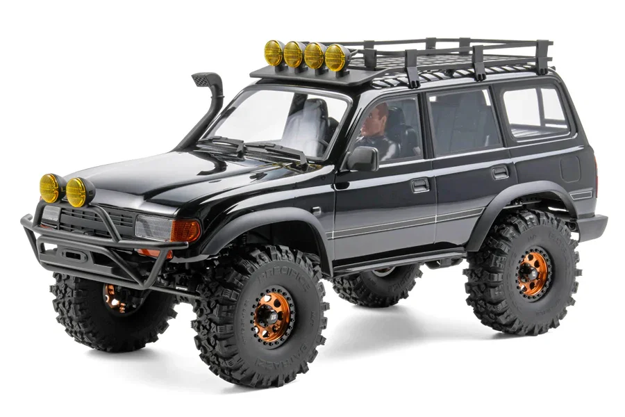 FairRC 1/10 FCX10 LC80 Black Mod RC Crawler Brushless RS