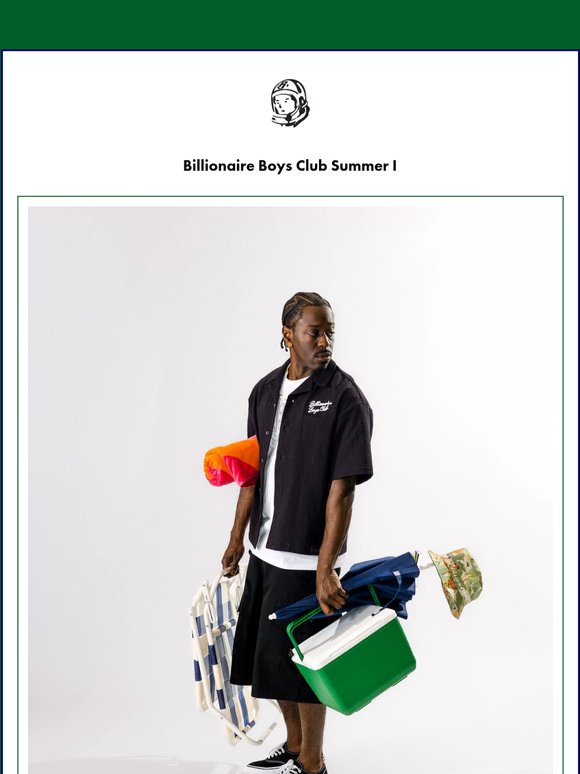 New Arrivals: Billionaire Boys Club Summer 1