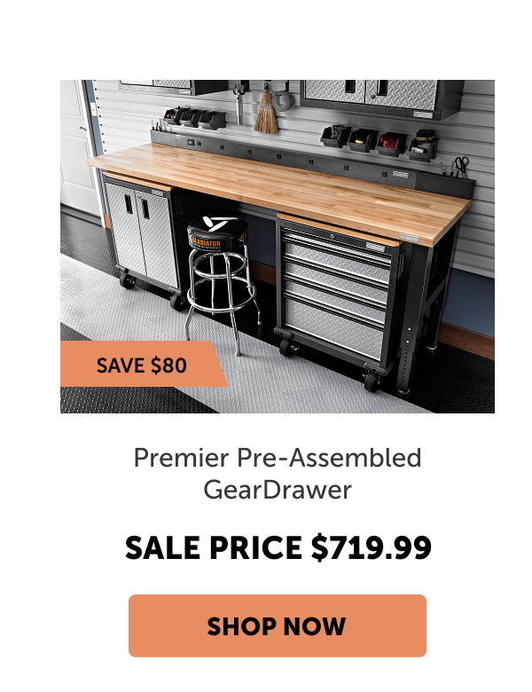Premier Pre-Assembled GearDrawer