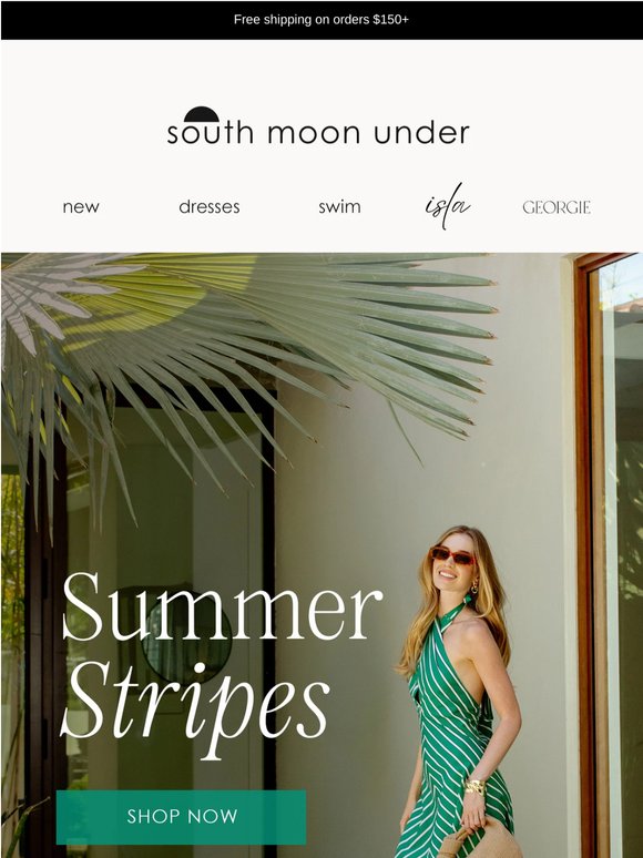 Stripe Girl Summer