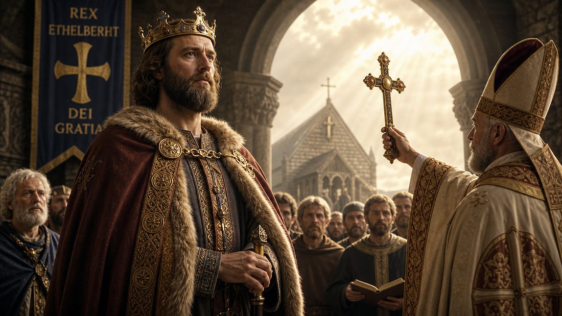 King Ethelbert and the Opening of England to Christianity King Ethelbert and the Opening of England to Christianity