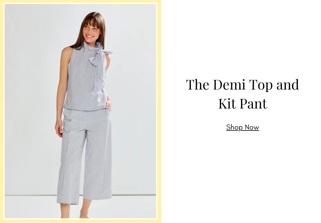 the demi top and kit pant