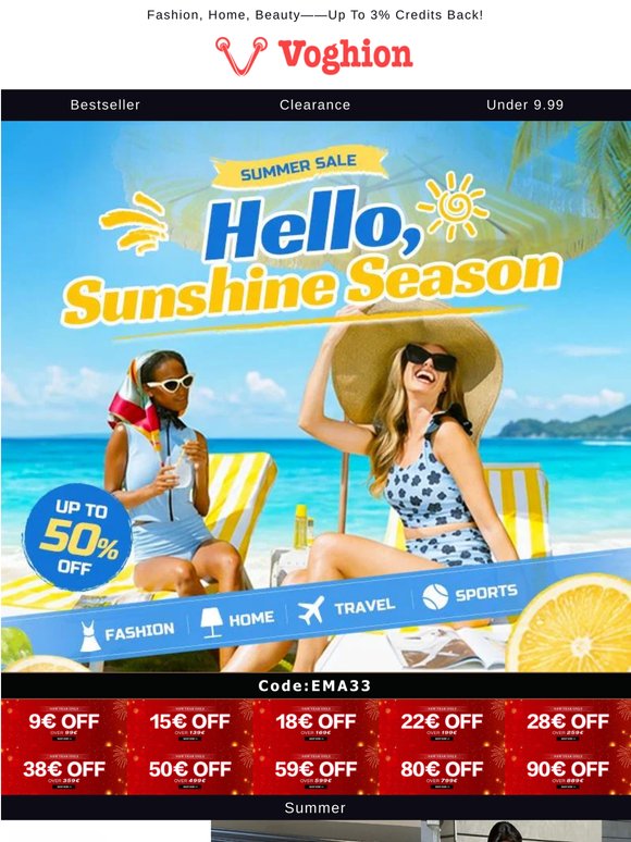 🏖️ Sunshine Season Outfits Up To 50% Off! [Code Inside]
