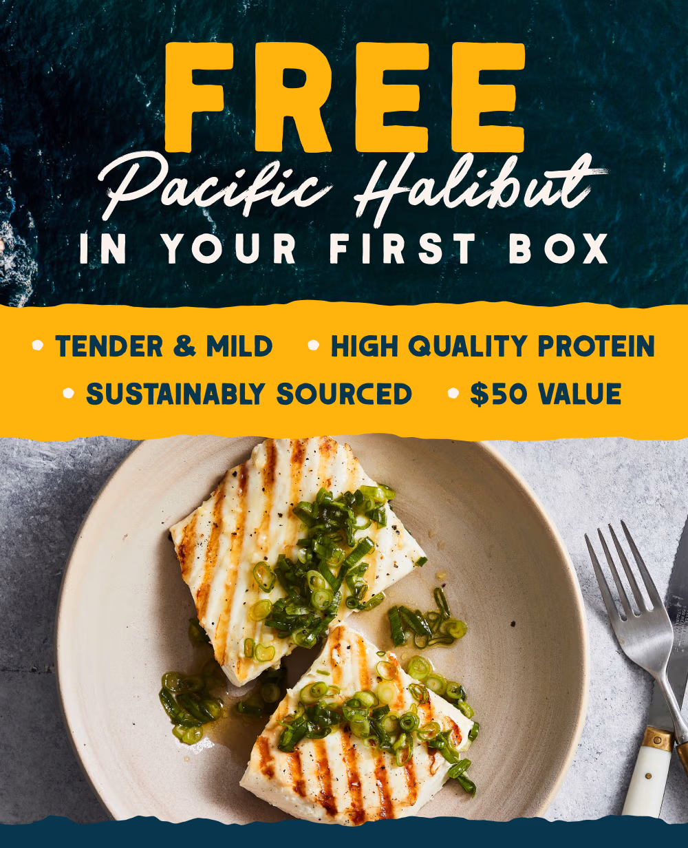 Free Pacific Halibut Filet