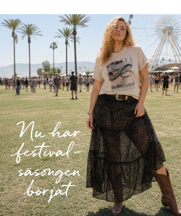 Nu har festival säsongen börjat