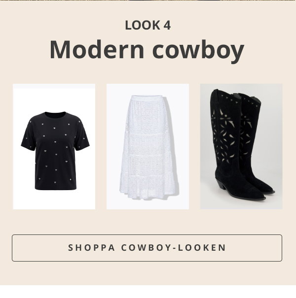 Shoppa cowboy-looken