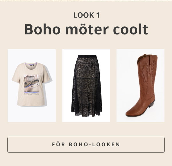 För boho-looken