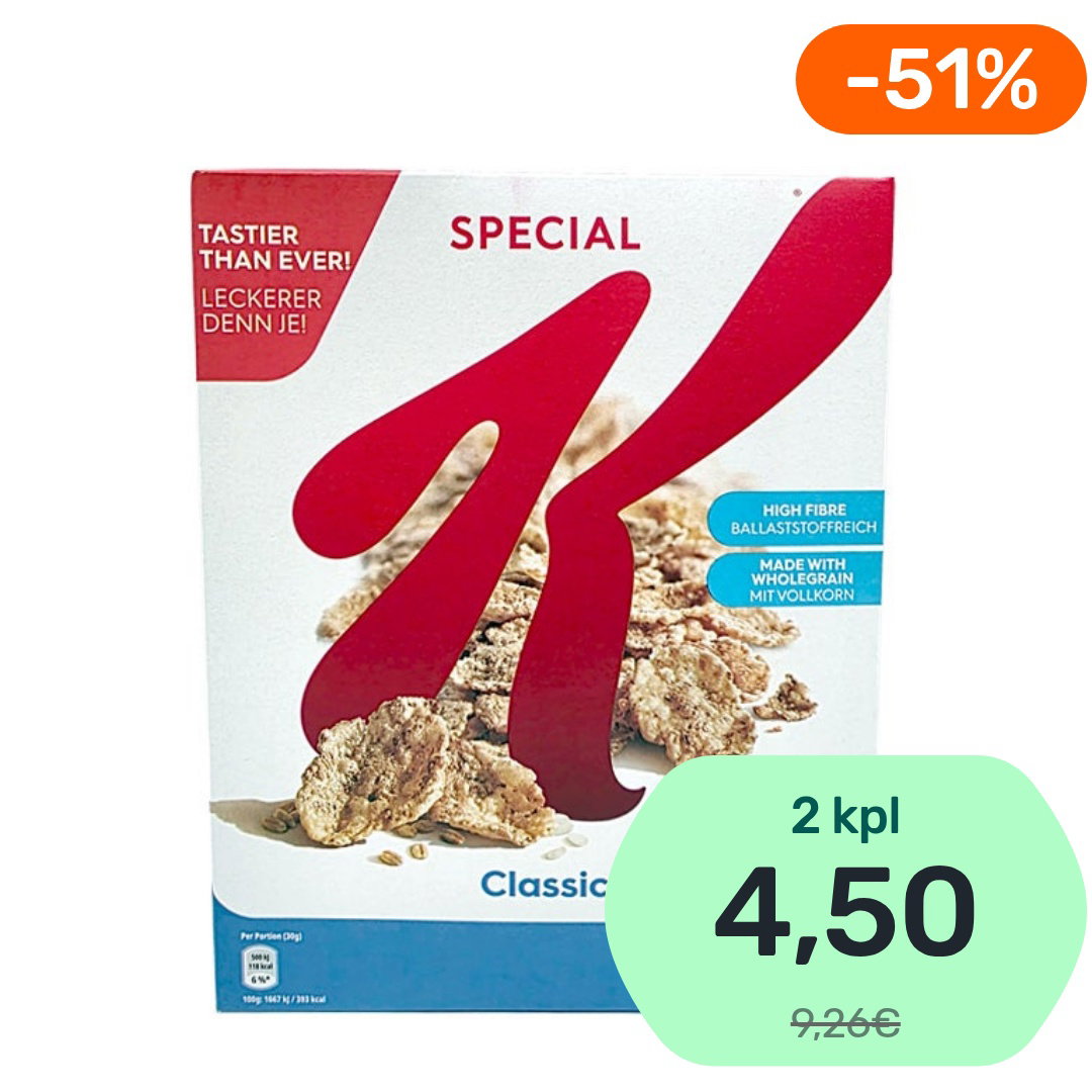 Kellogg's Special K Classic muro 335g