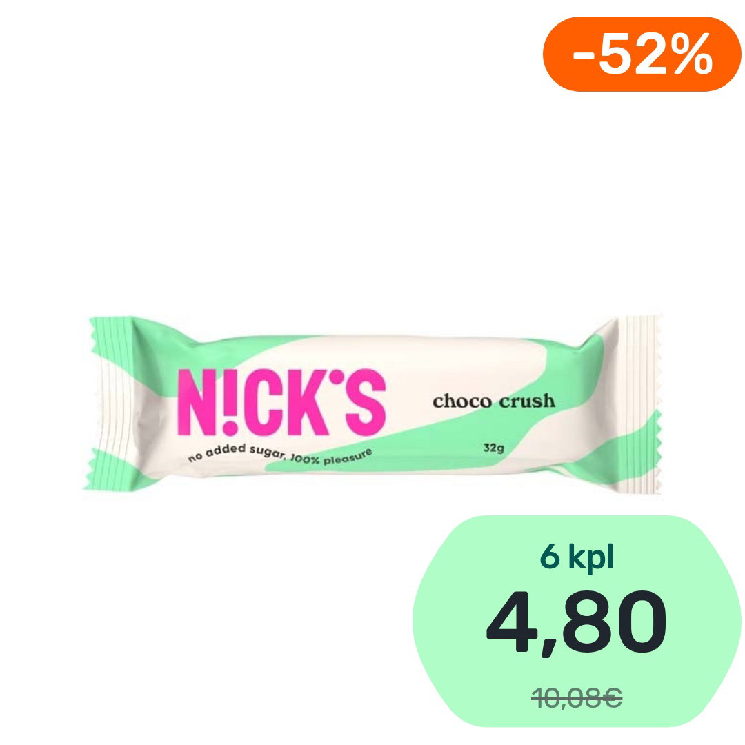 Nick's Choco Crush makeispatukka 32g