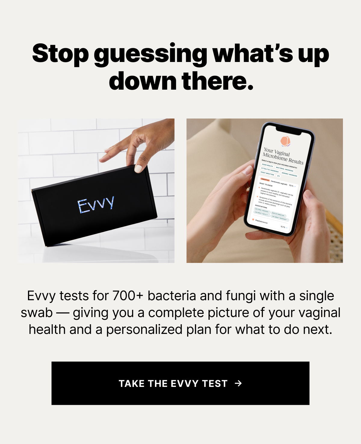 Stop guessing what's up down there