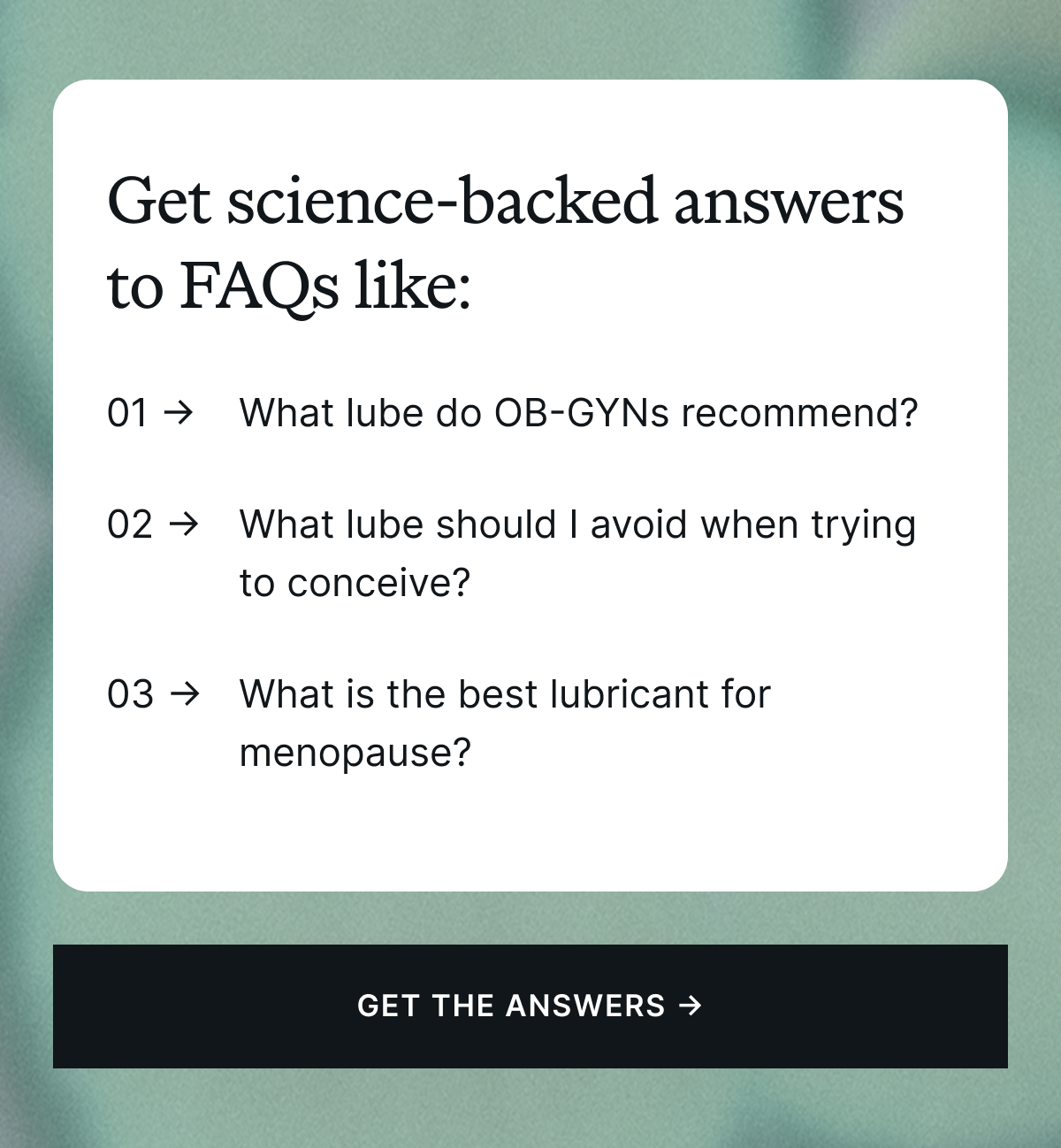 How to choose the right lube for you