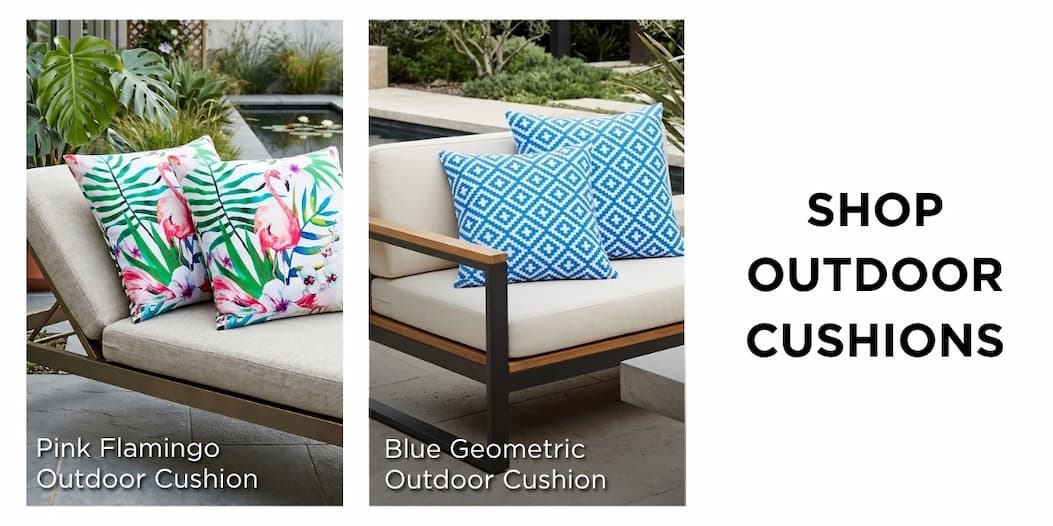 SHOP OUTDOOR CUSHIONS