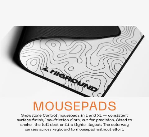 Higround Snowstone Mousepad