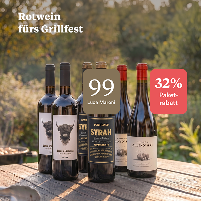 6er-Paket Grillwein Favoriten