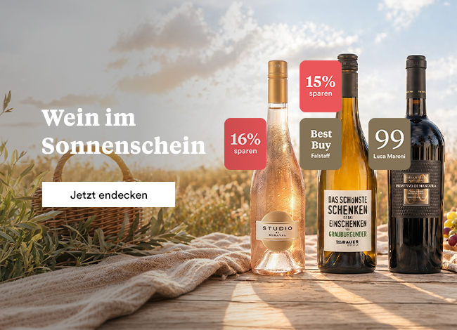 Wein im Sonnenschein