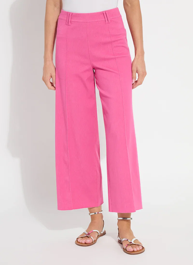 Image of Erin Pintuck Reprieve Denim - Hot Pink (27" Inseam)