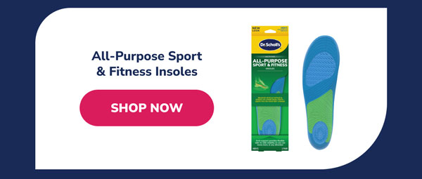 All-Purpose Sport & Fitness Insoles | Shop Now