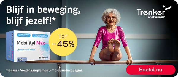 Mobilityl Max tot -45% voor gewrichten en beweging, knop “Bestel nu”.