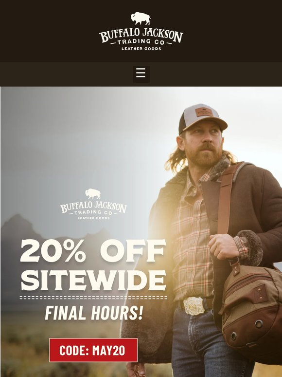 Last chance — sale ends tonight. 🌄