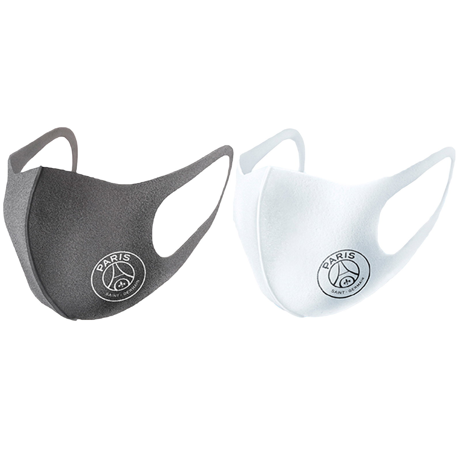 PSG x Pitta Mask 2 Pack Face Coverings - Grey/White - Adults