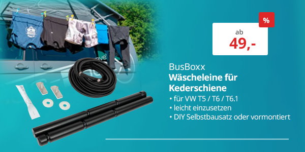 BusBoxx Wäscheleine