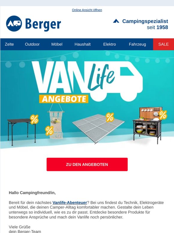 Dein perfektes Camping-Setup wartet auf dich!