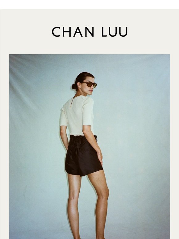 The Techno Taffeta and Dupioni Shorts