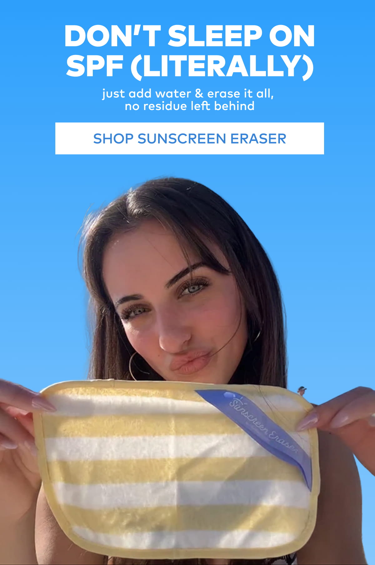 Don't sleep on SPF (literally)