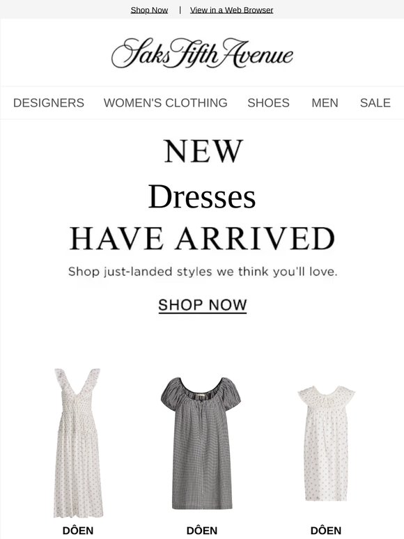 New Dresses we found just for you