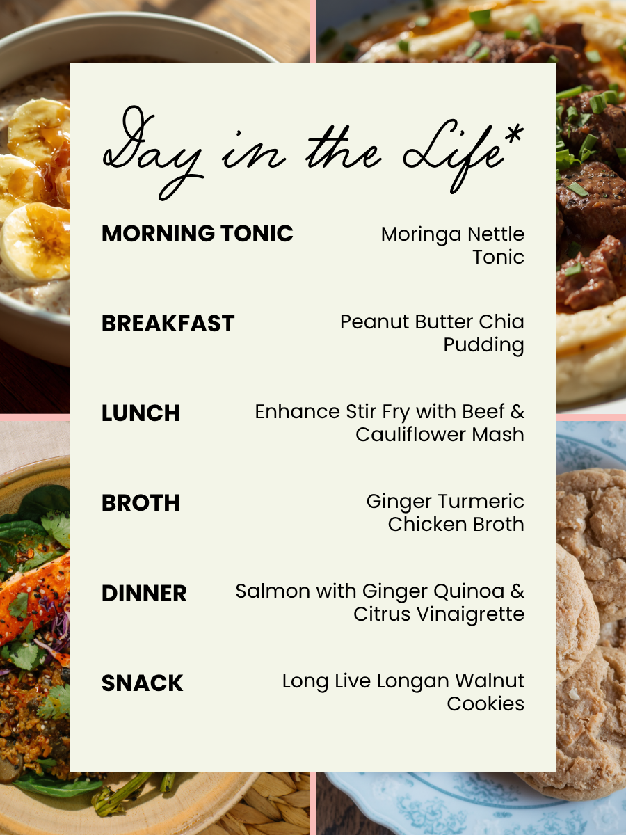 an image of a menu for a restaurant with a variety of food items