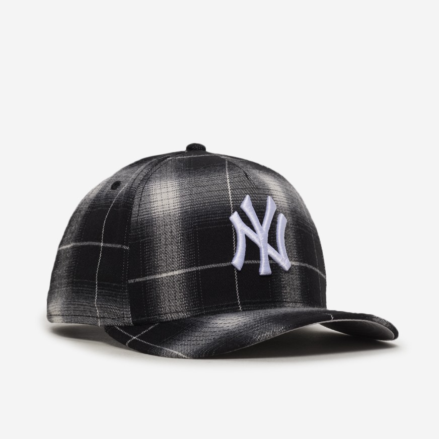 9Fifty New York Yankees A-Frame Plaid Snapback Hat