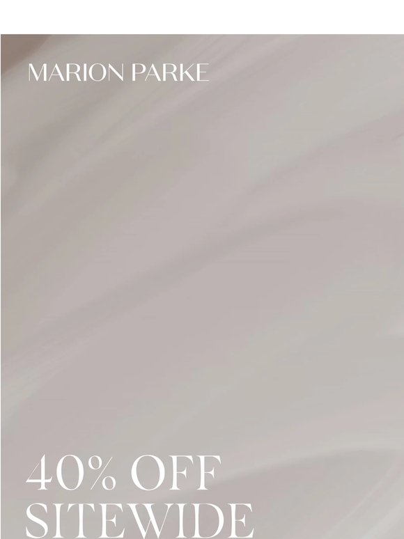 40% Off Happening Now