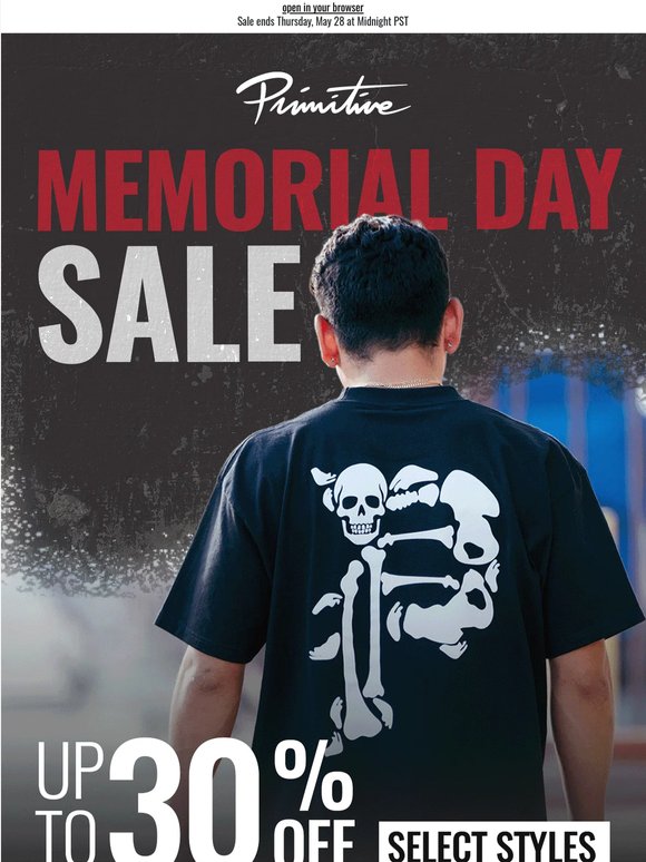 📢 Memorial Day Sale Ending Soon