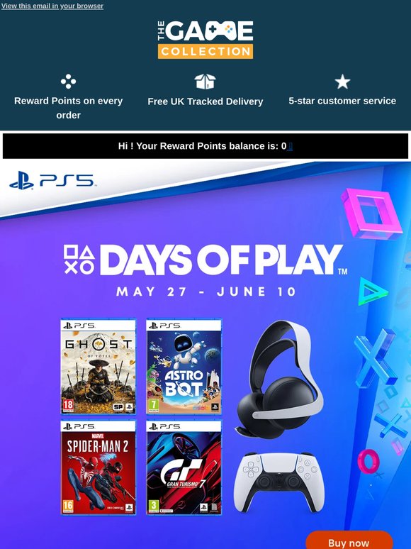🎮Days of Play Just Hit Different… See the Biggest PS5 Deals