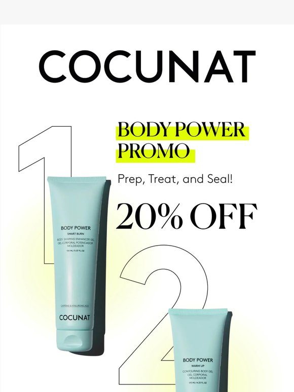 Body Power Promo Up to 40% OFF.