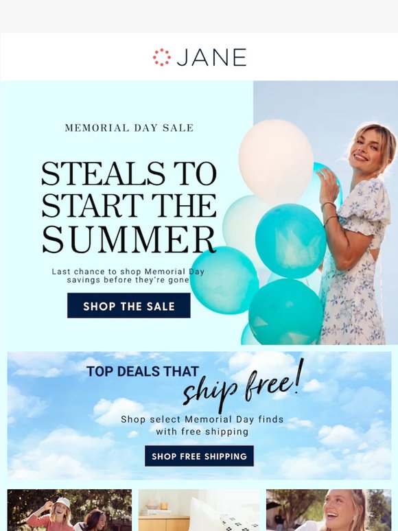 Memorial Day: Last Call for Huge Savings!