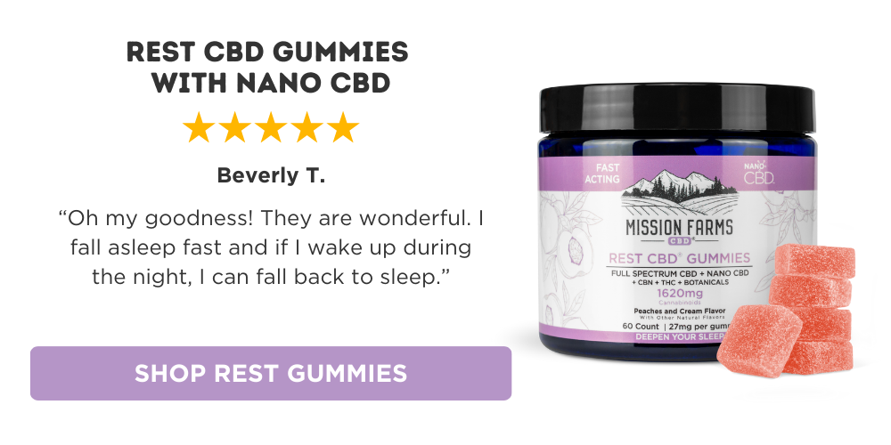 Rest CBD Gummies with Nano CBD | SHOP NOW