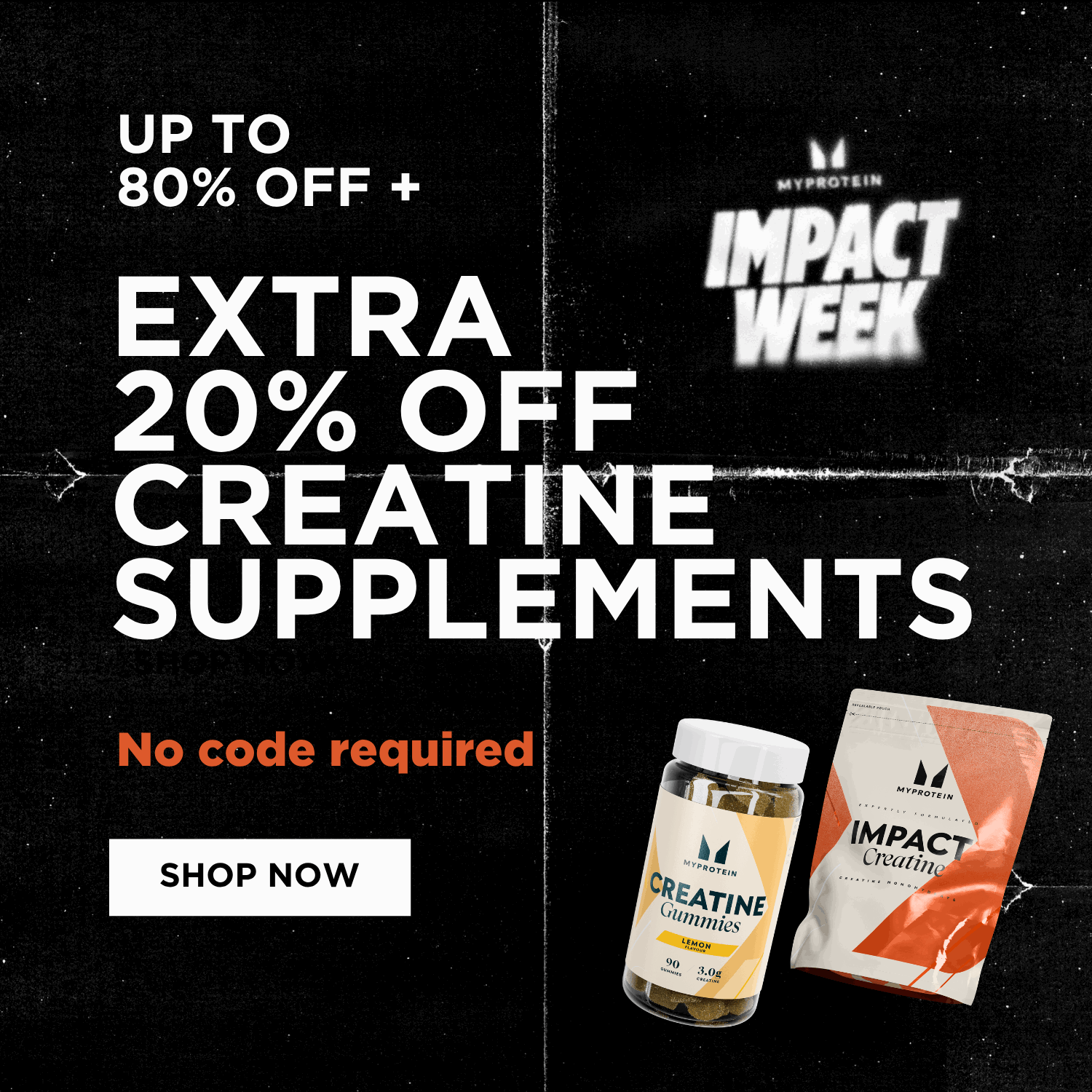 20% off protein powders