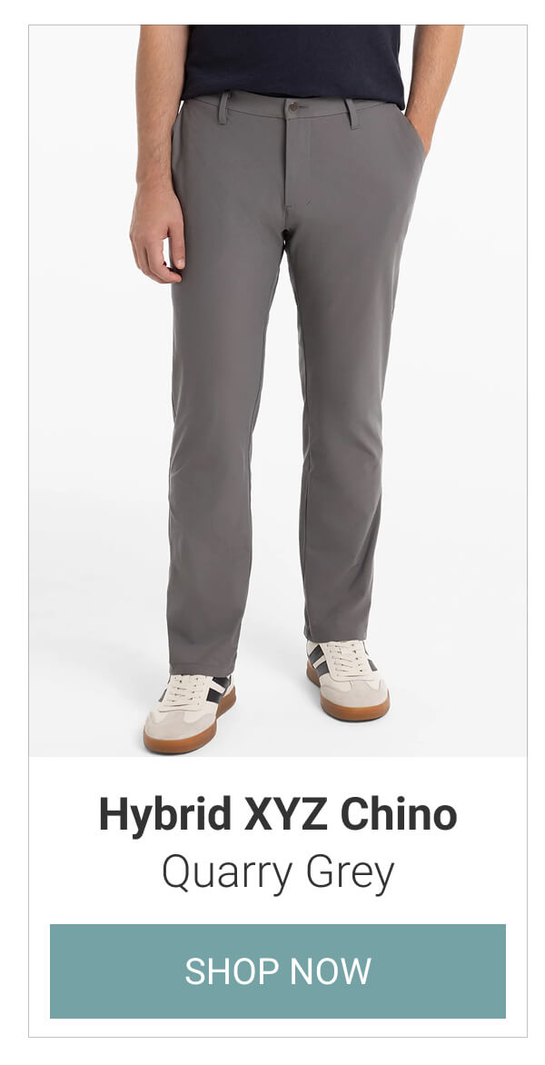 Quarry Grey Hybrid XYZ Chino